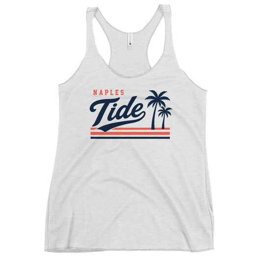 Performance | Thin Racerback Tank Top | Naples Tide | Crest Logo