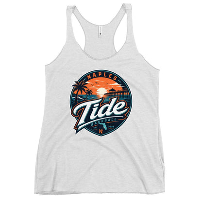 Performance | Thin Racerback Tank Top | Naples Tide | Enblem Logo