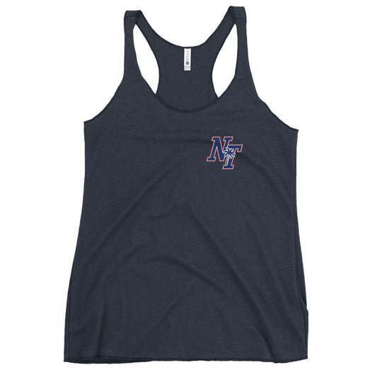 Performance | Thin Racerback Tank Top | Naples Tide | NT Lettermark Logo
