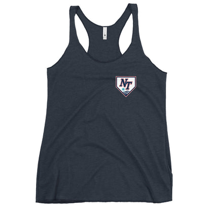 Performance | Thin Racerback Tank Top | Naples Tide | Shield Logo