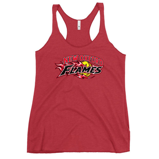 Performance | Thin Racerback Tank Top | New Oxford Girls Softball Association | Crest Logo