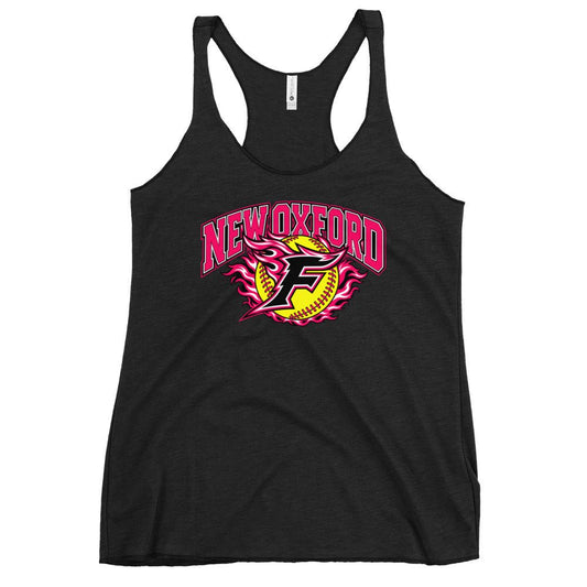 Performance | Thin Racerback Tank Top | New Oxford Girls Softball Association | Valor Logo