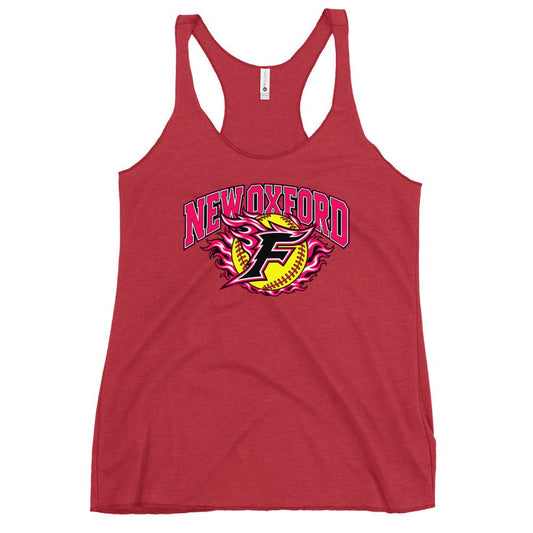 Performance | Thin Racerback Tank Top | New Oxford Girls Softball Association | Vanguard Logo