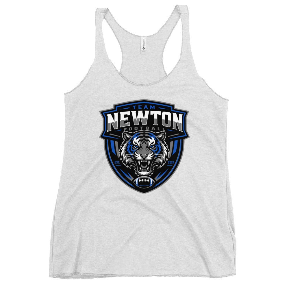 Performance | Thin Racerback Tank Top | Newton Youth football league | Shield Logo