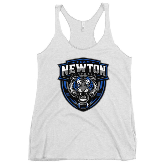 Performance | Thin Racerback Tank Top | Newton Youth football league | Shield Logo