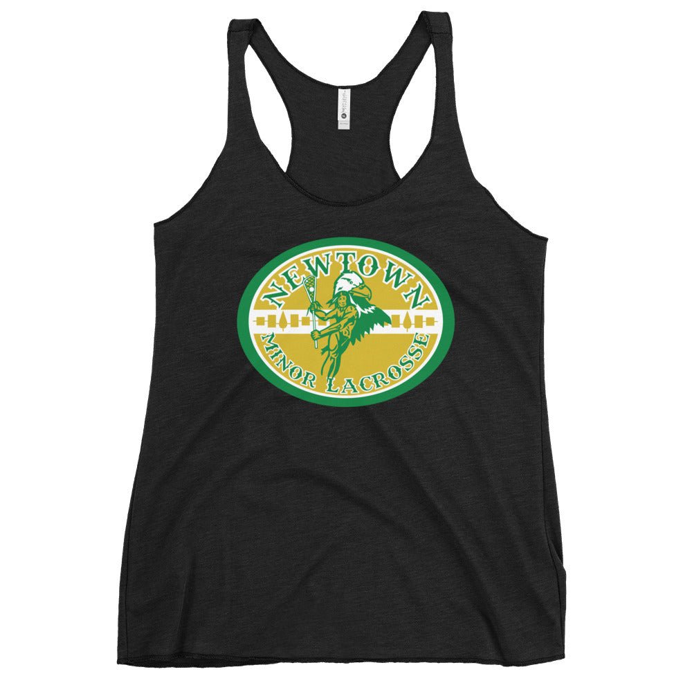 Performance | Thin Racerback Tank Top | Newtown Minor Lacrosse | Emblem Logo