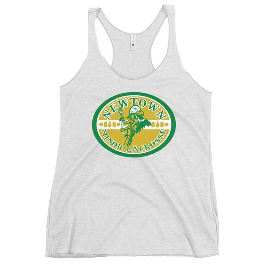 Performance | Thin Racerback Tank Top | Newtown Minor Lacrosse | Emblem Logo