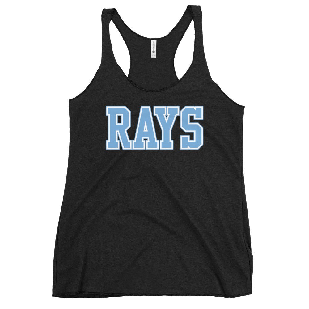 Performance | Thin Racerback Tank Top | Next Level Rays | Block Logo