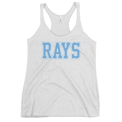 Performance | Thin Racerback Tank Top | Next Level Rays | Block Logo