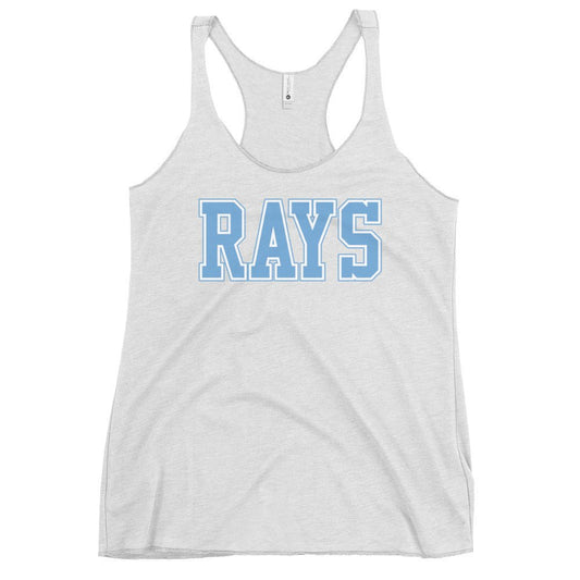 Performance | Thin Racerback Tank Top | Next Level Rays | Block Logo