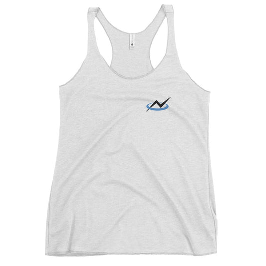 Performance | Thin Racerback Tank Top | Nimbus Baseball | Orbit Mark Logo