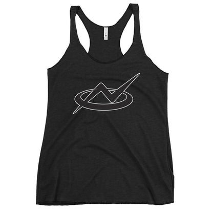Performance | Thin Racerback Tank Top | Nimbus Baseball | Volt - Sphere Crest Logo