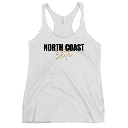Performance | Thin Racerback Tank Top | North Coast Elite Inc | Script Logo