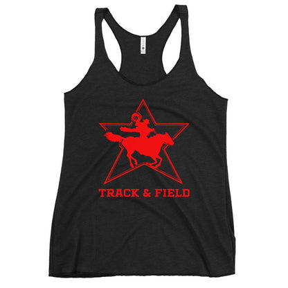 Performance | Thin Racerback Tank Top | North Lake Track and Field | Cowboy T&F Logo