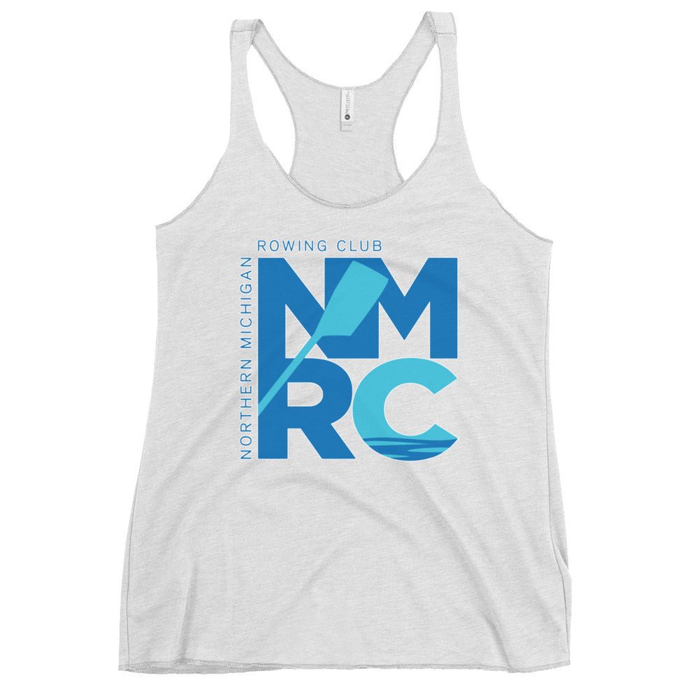 Performance | Thin Racerback Tank Top | Northern Michigan Rowing | Modern Script Logo