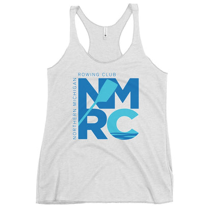 Performance | Thin Racerback Tank Top | Northern Michigan Rowing | Modern Script Logo