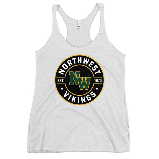 Performance | Thin Racerback Tank Top | Northwest High School | Badge Logo