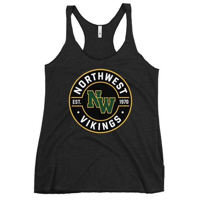 Performance | Thin Racerback Tank Top | Northwest High School | Badge Logo