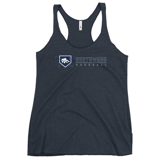 Performance | Thin Racerback Tank Top | Northwood High School Baseball | Valor Logo