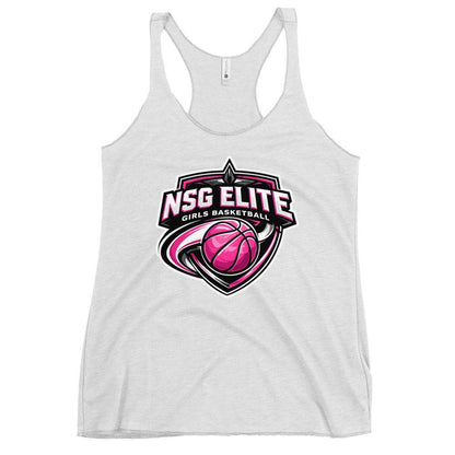 Performance | Thin Racerback Tank Top | NSG Elite Women’s Basketball | Vanguard Shield Logo