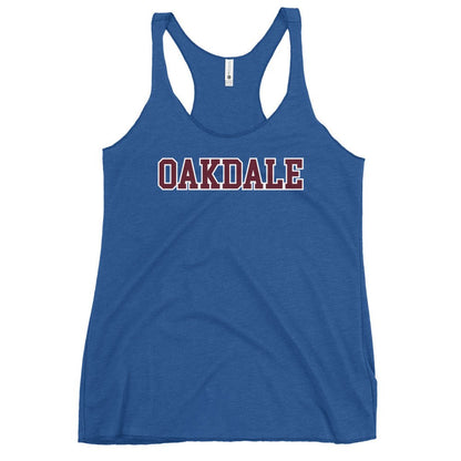 Performance | Thin Racerback Tank Top | Oakdale Youth League | Script Logo