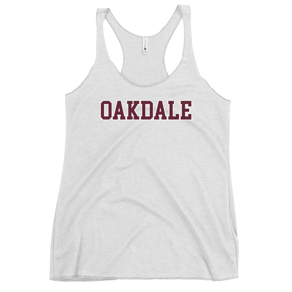 Performance | Thin Racerback Tank Top | Oakdale Youth League | Script Logo