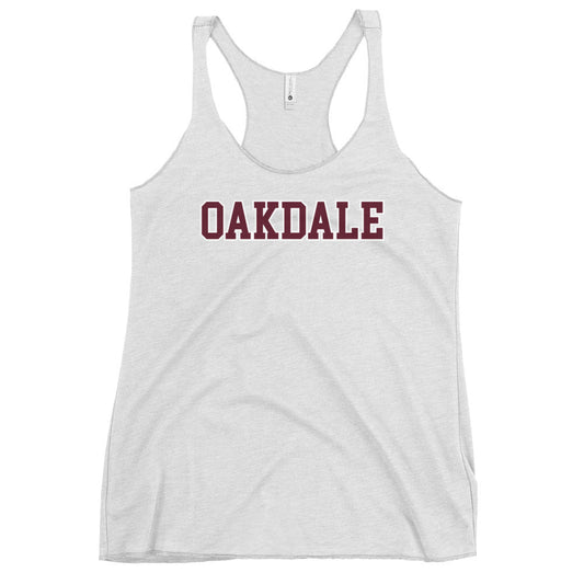 Performance | Thin Racerback Tank Top | Oakdale Youth League | Script Logo