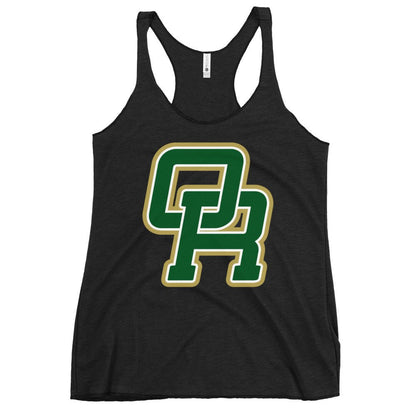 Performance | Thin Racerback Tank Top | Oakridge Flag Football | Varsity Interlock Logo