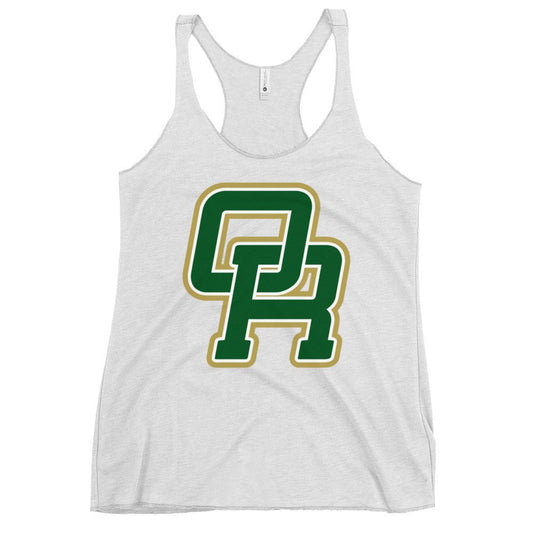 Performance | Thin Racerback Tank Top | Oakridge Flag Football | Varsity Interlock Logo