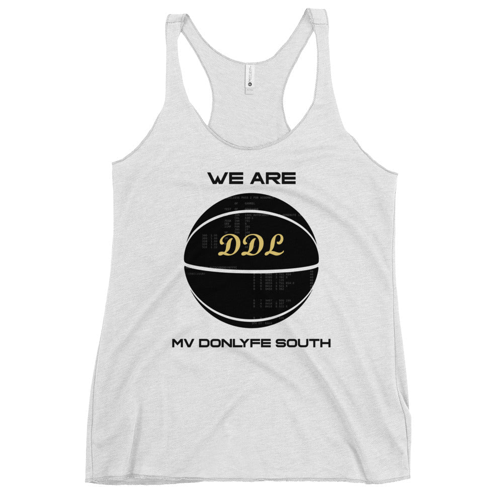 Performance | Thin Racerback Tank Top | Official DDL Merchandise | Emblem Logo