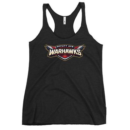 Performance | Thin Racerback Tank Top | Offutt AFB Warhawks | Mark Logo