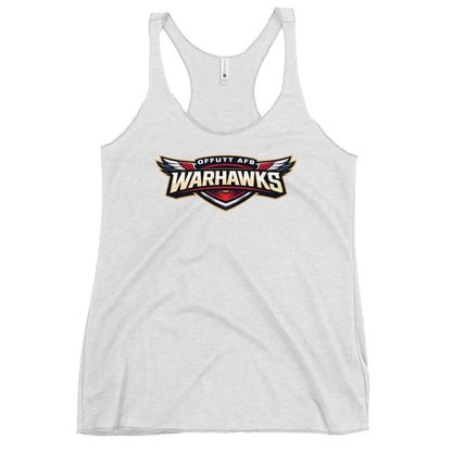Performance | Thin Racerback Tank Top | Offutt AFB Warhawks | Mark Logo