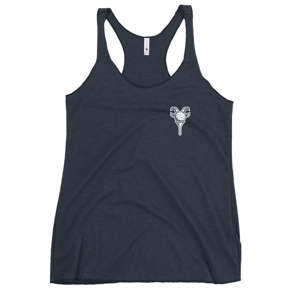 Performance | Thin Racerback Tank Top | Old Goat Golf | Mark Logo