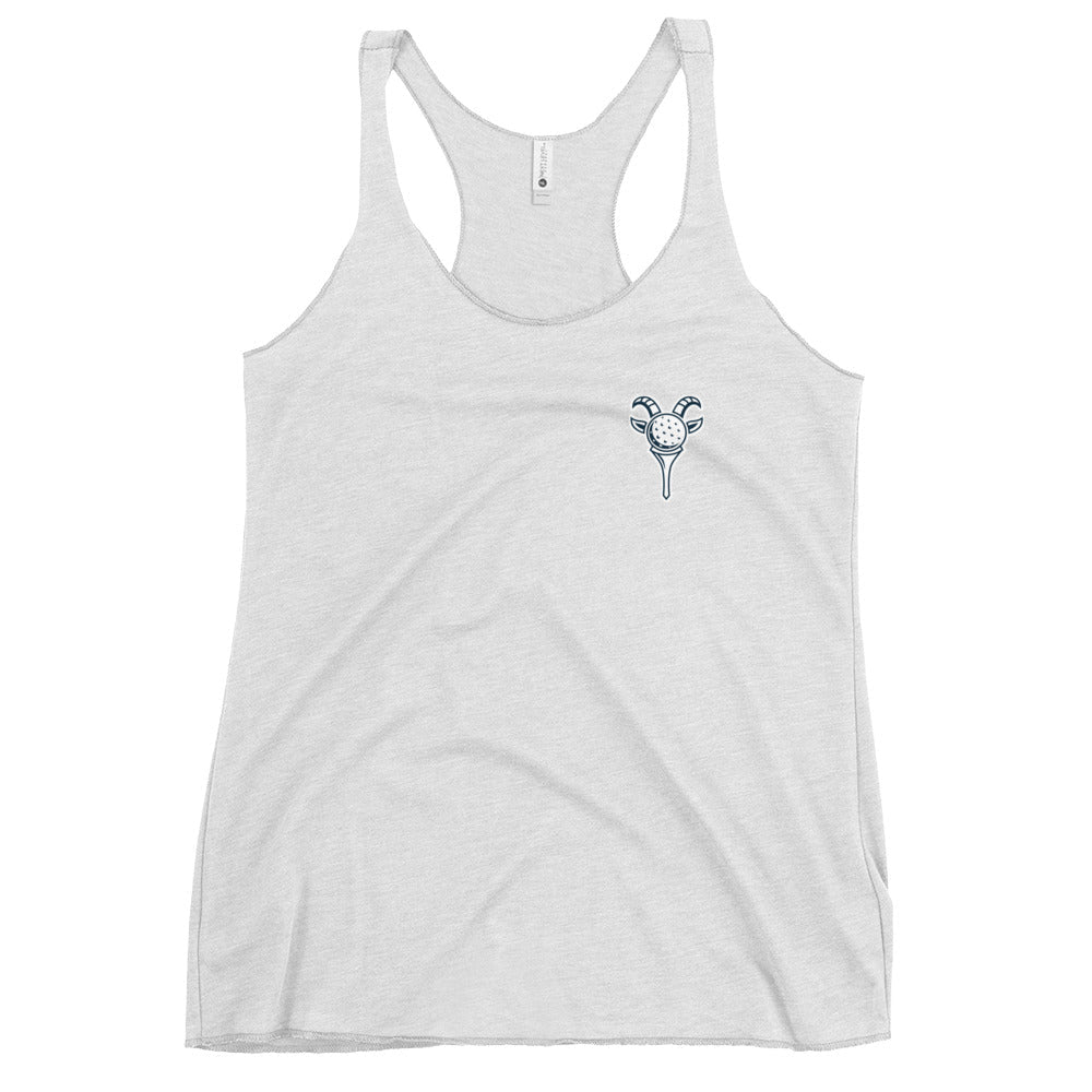 Performance | Thin Racerback Tank Top | Old Goat Golf | Mark Logo