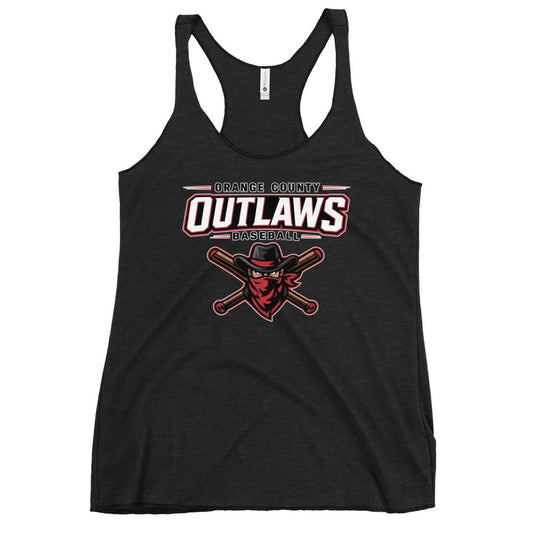 Performance | Thin Racerback Tank Top | Orange County Outlaws | Vanguard Logo