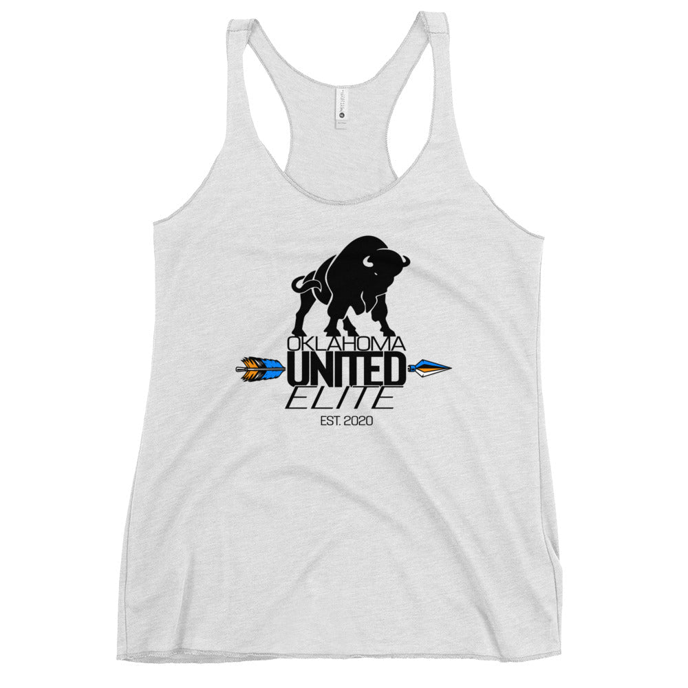 Performance | Thin Racerback Tank Top | OUE | Crest Logo