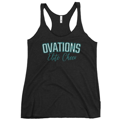 Performance | Thin Racerback Tank Top | Ovations Elite Cheer | Vanguard Logo