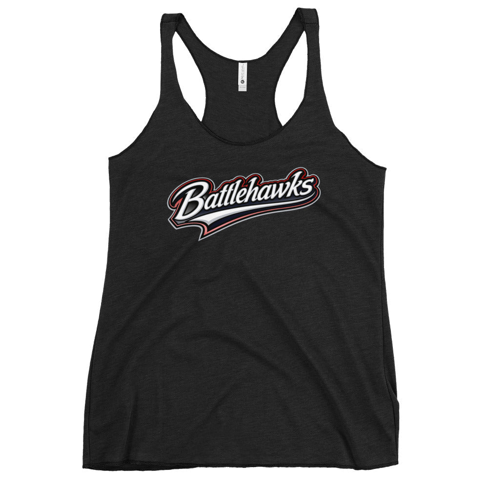Performance | Thin Racerback Tank Top | Oxford Battlehawks 13U | Mark Logo
