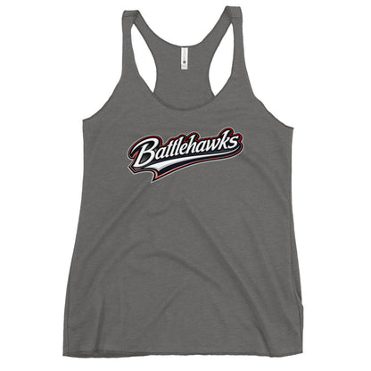 Performance | Thin Racerback Tank Top | Oxford Battlehawks 13U | Mark Logo