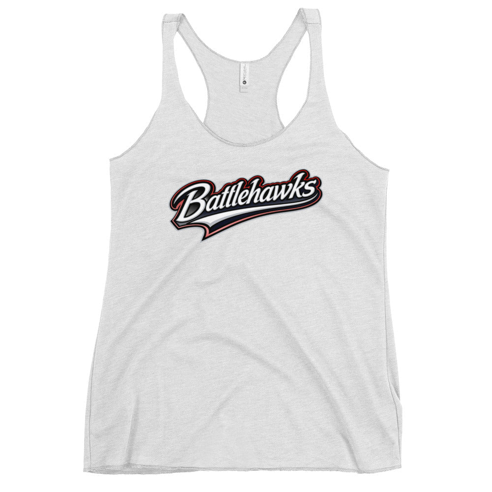 Performance | Thin Racerback Tank Top | Oxford Battlehawks 13U | Mark Logo