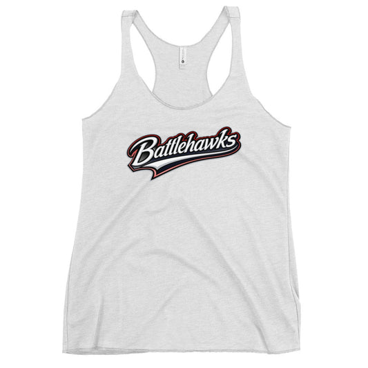 Performance | Thin Racerback Tank Top | Oxford Battlehawks 13U | Mark Logo