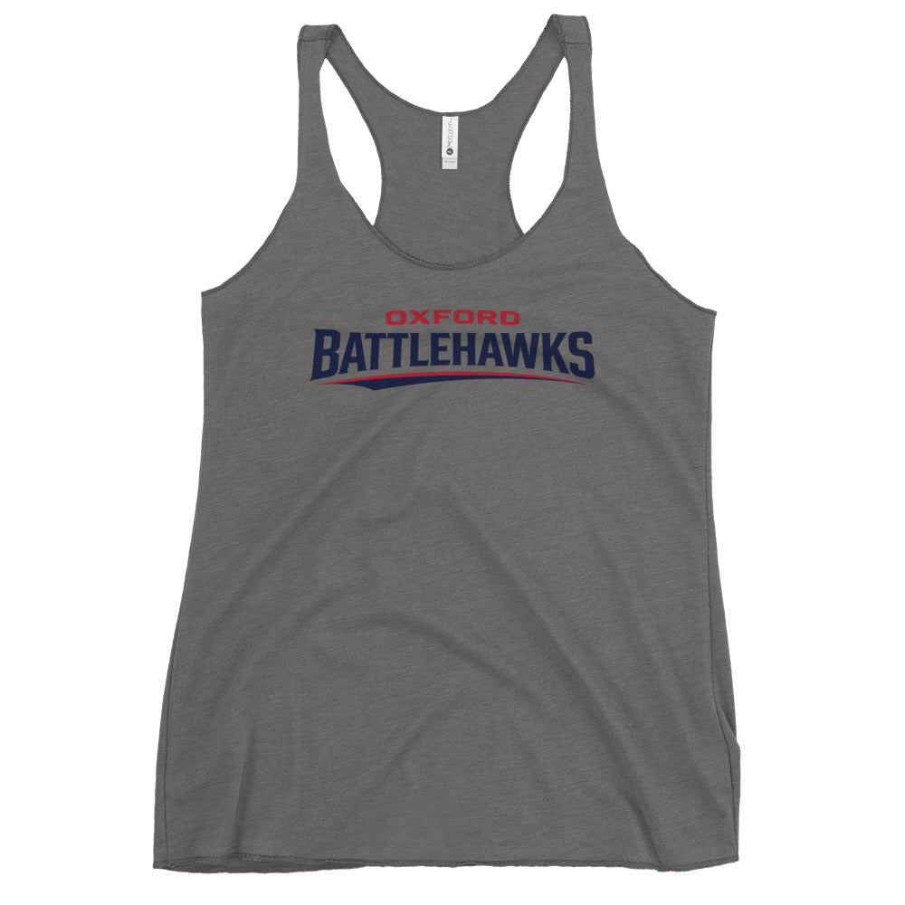 Performance | Thin Racerback Tank Top | Oxford Battlehawks 13U | Raptor Logo