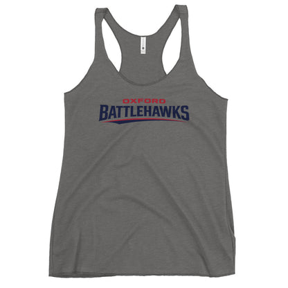 Performance | Thin Racerback Tank Top | Oxford Battlehawks 13U | Raptor Logo