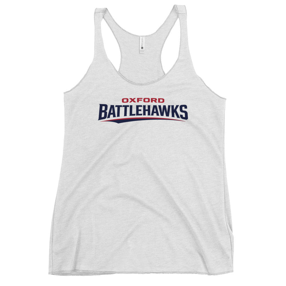 Performance | Thin Racerback Tank Top | Oxford Battlehawks 13U | Raptor Logo