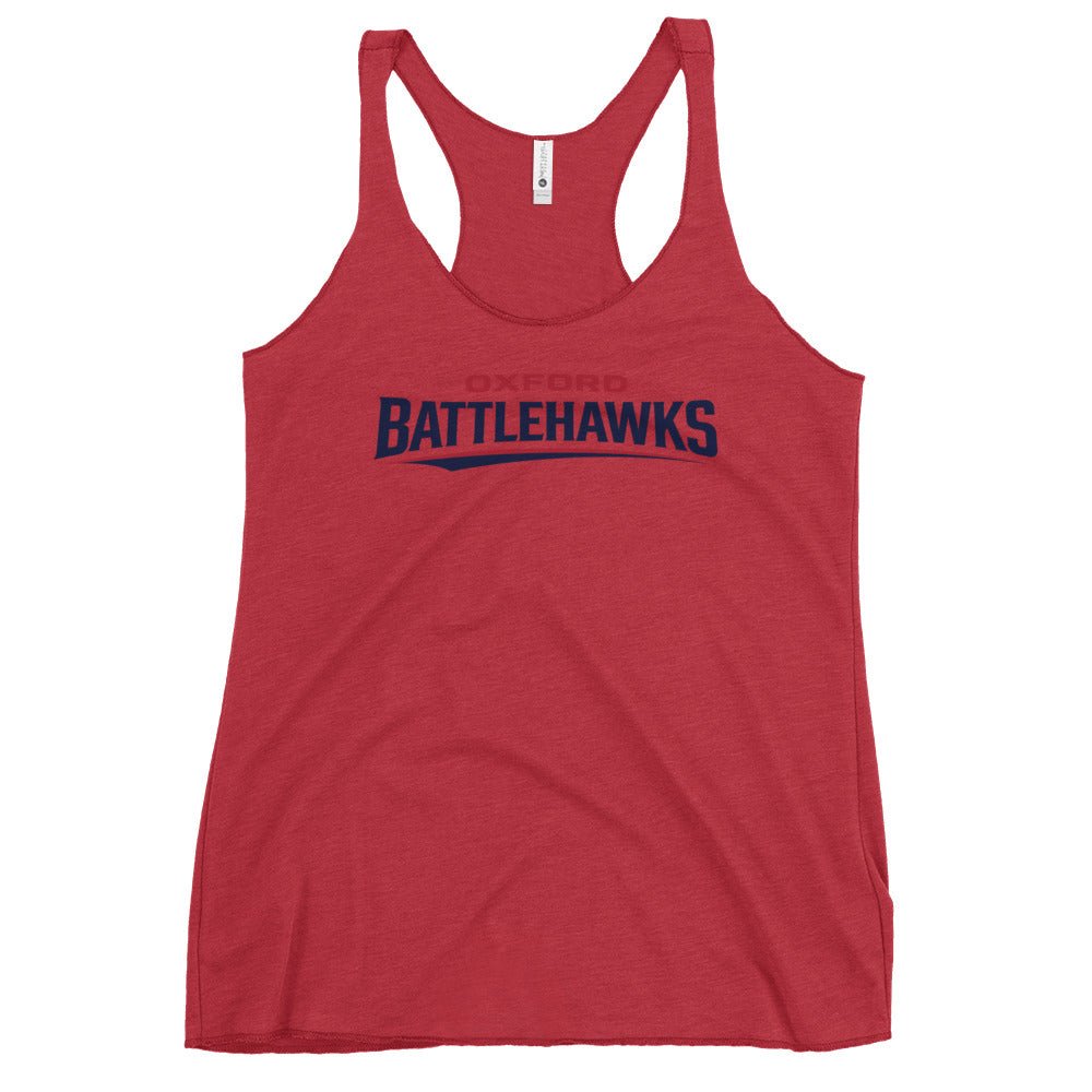 Performance | Thin Racerback Tank Top | Oxford Battlehawks 13U | Raptor Logo