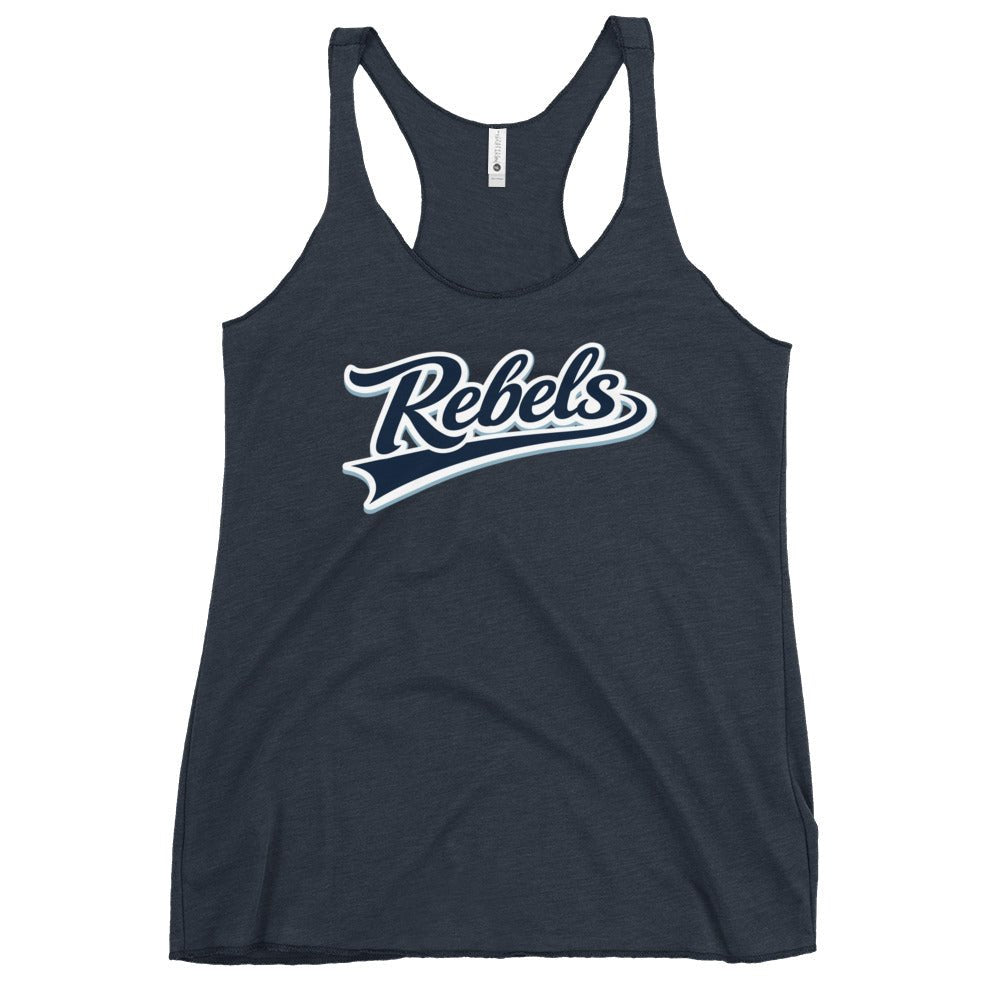 Performance | Thin Racerback Tank Top | Oxford Rebels 12U | Mark Logo