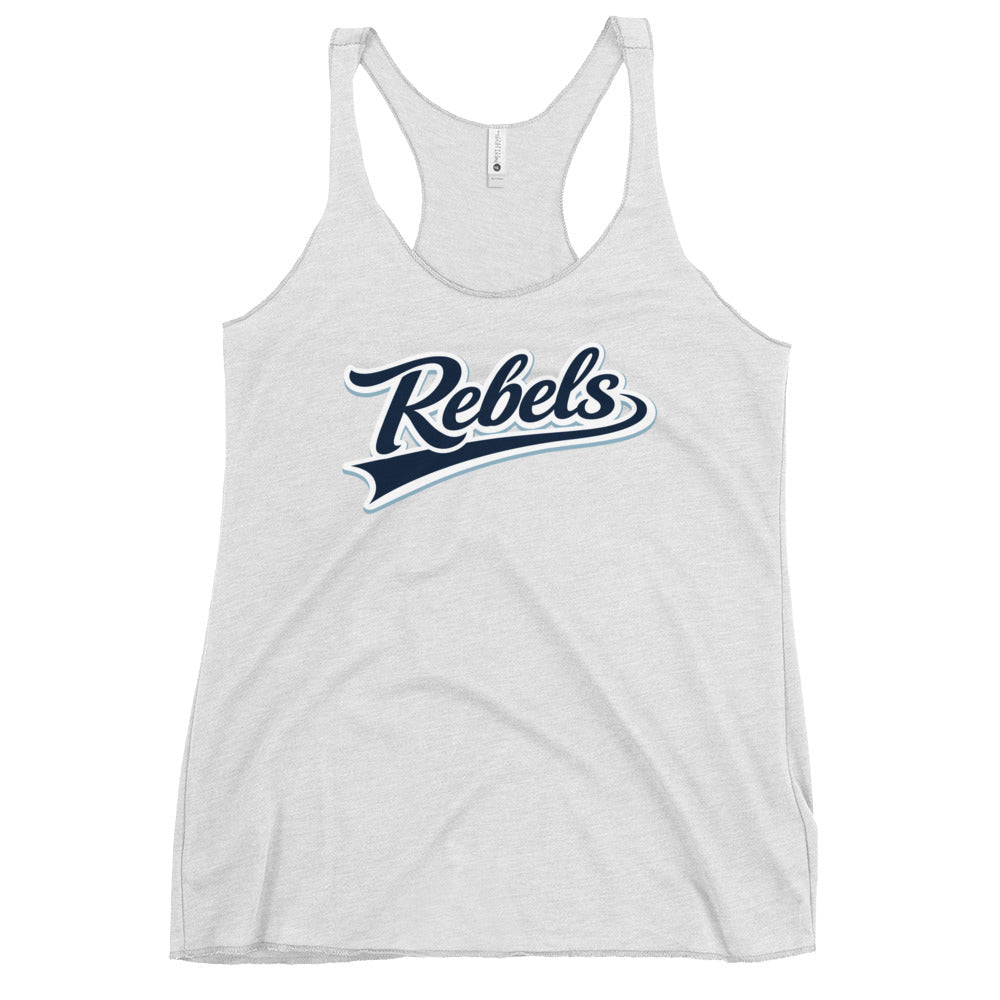 Performance | Thin Racerback Tank Top | Oxford Rebels 12U | Mark Logo