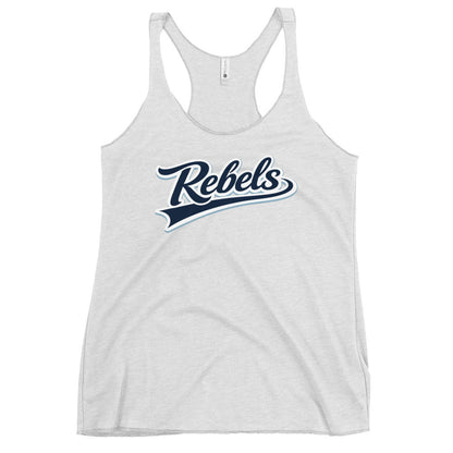 Performance | Thin Racerback Tank Top | Oxford Rebels 12U | Mark Logo