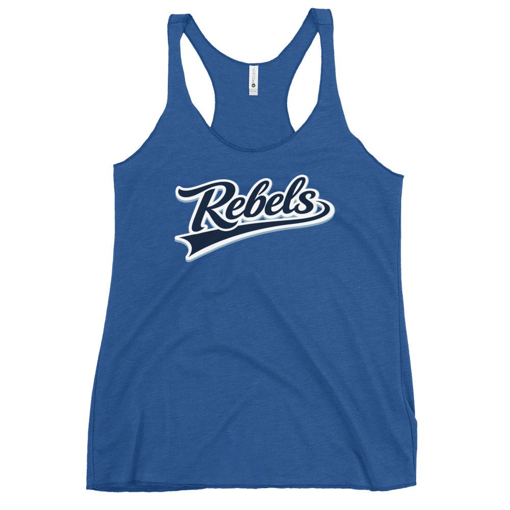 Performance | Thin Racerback Tank Top | Oxford Rebels 12U | Mark Logo
