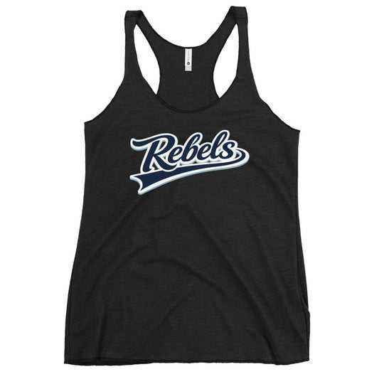 Performance | Thin Racerback Tank Top | Oxford Rebels 12U | Mark Logo